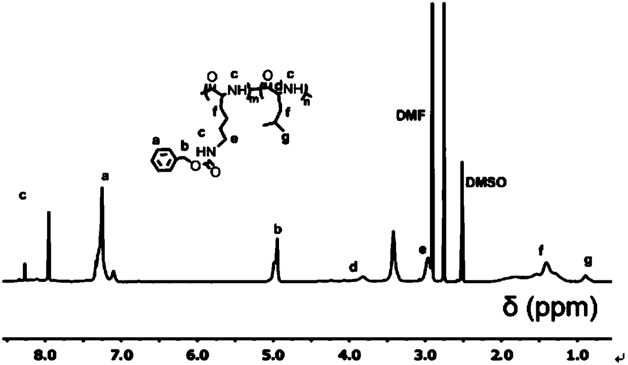 Preparation and application of amphiphilic polypeptide genetic vector