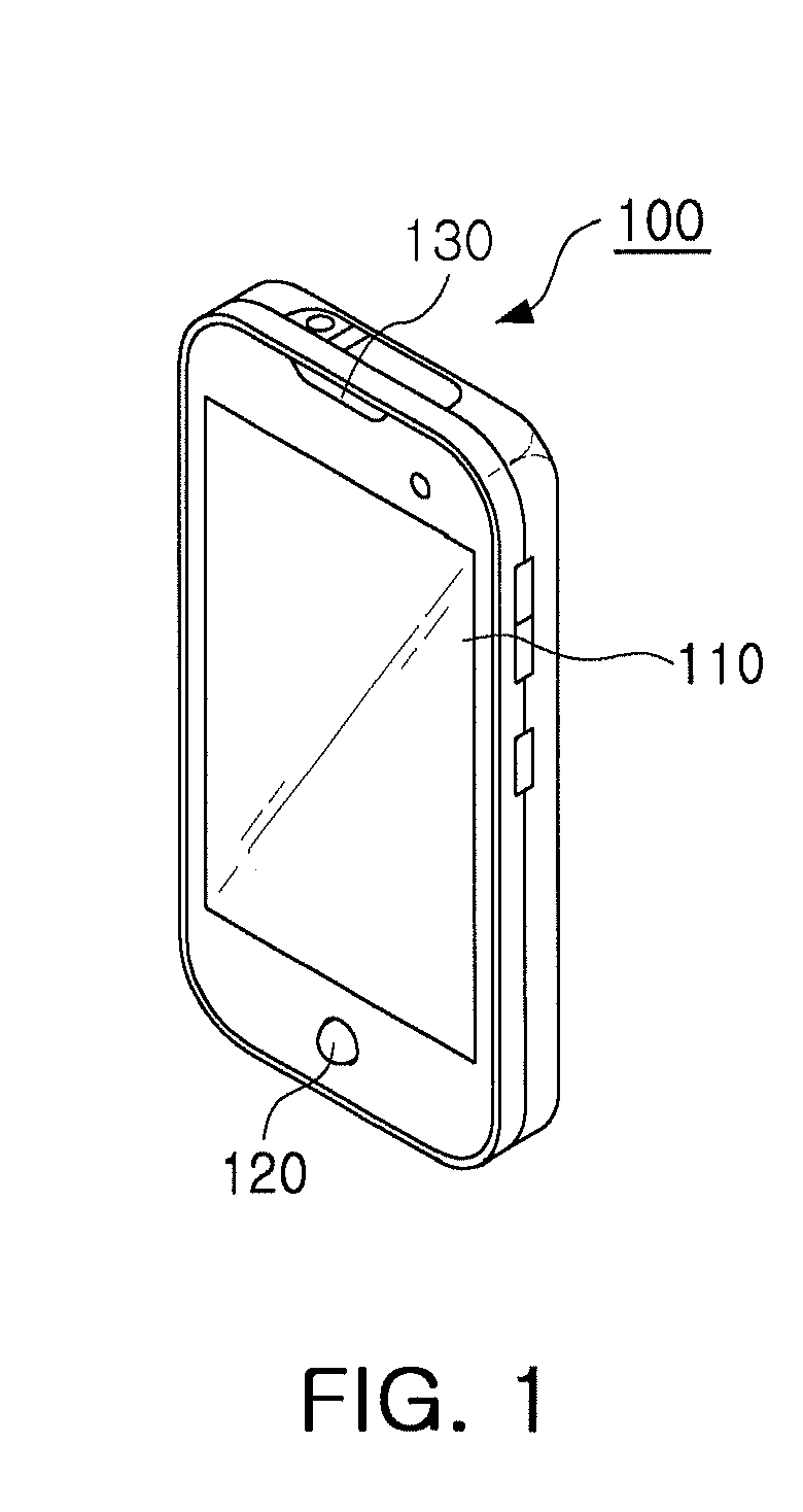 Touch sensing apparatus