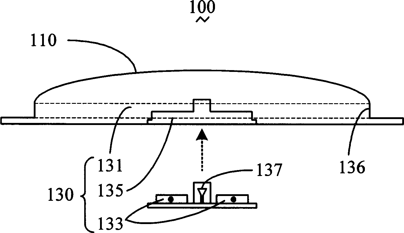 Luminous indicating plate