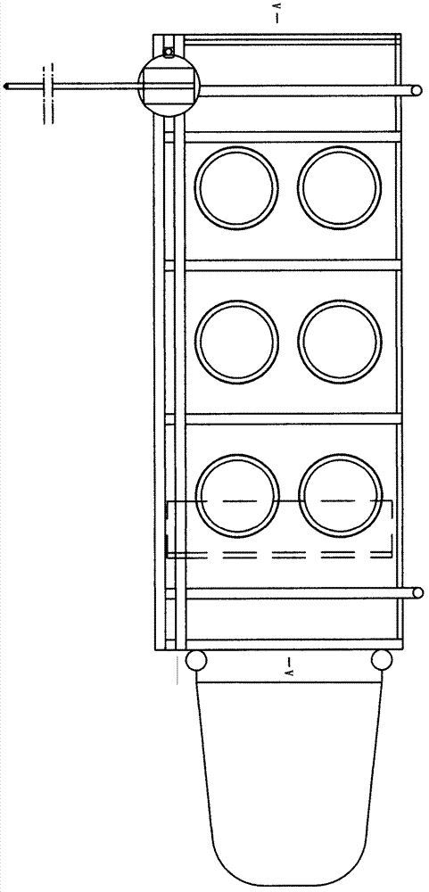 Transport vehicle for lifting, compacting, pulling and unloading waste