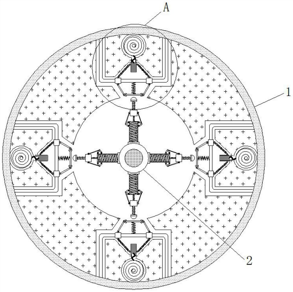 Knitting mechanical device capable of uniformly ironing yarn and automatically fixing product