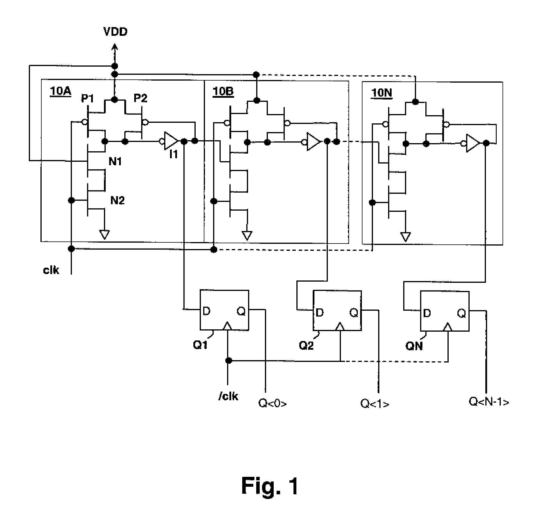 Pulsed Dynamic Logic Environment Metric Measurement Circuit