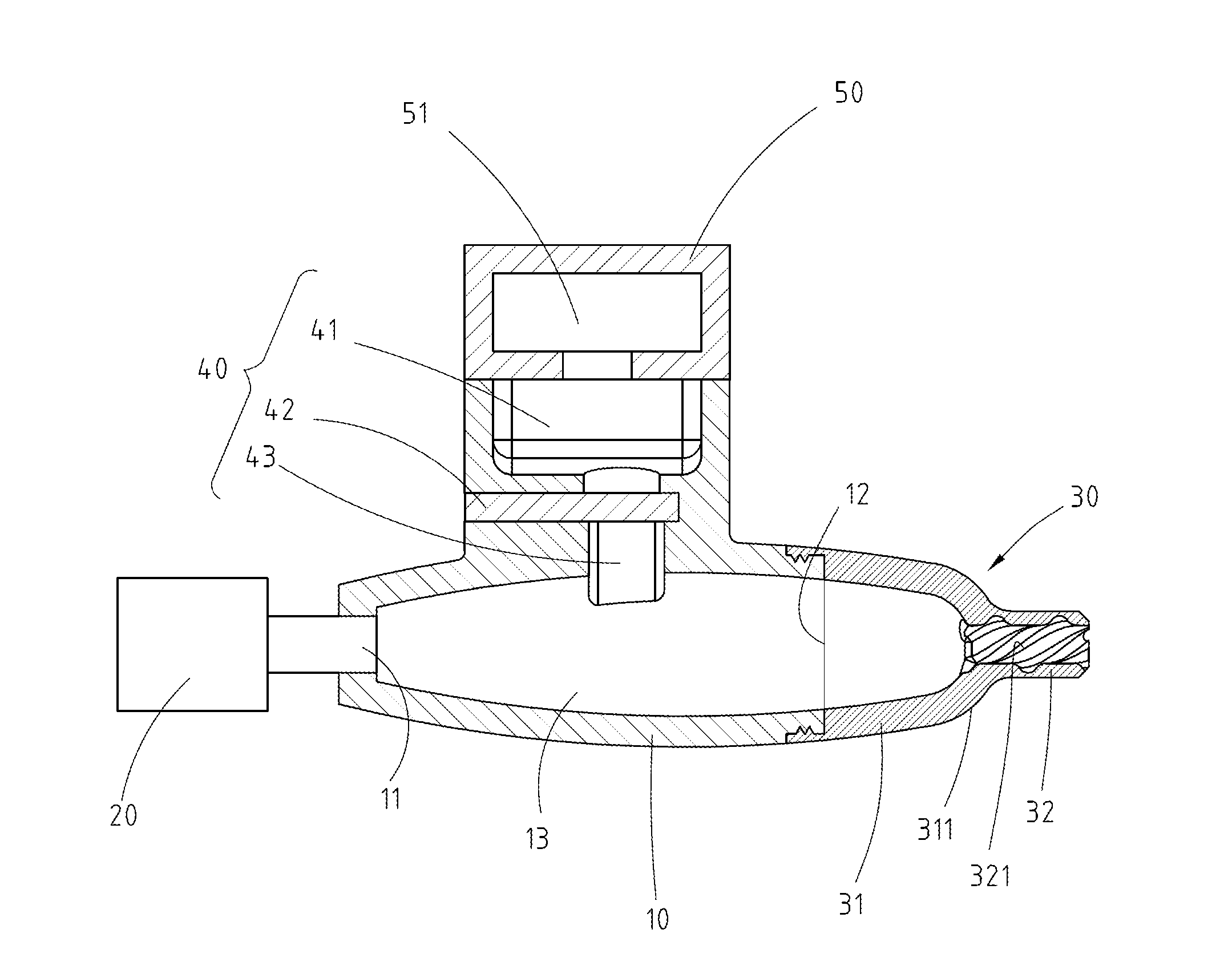 Atomized sprayer