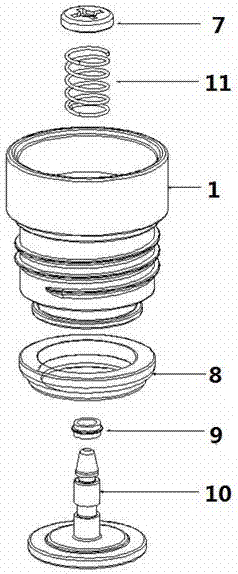 360-degree all-dimensional water outlet cover