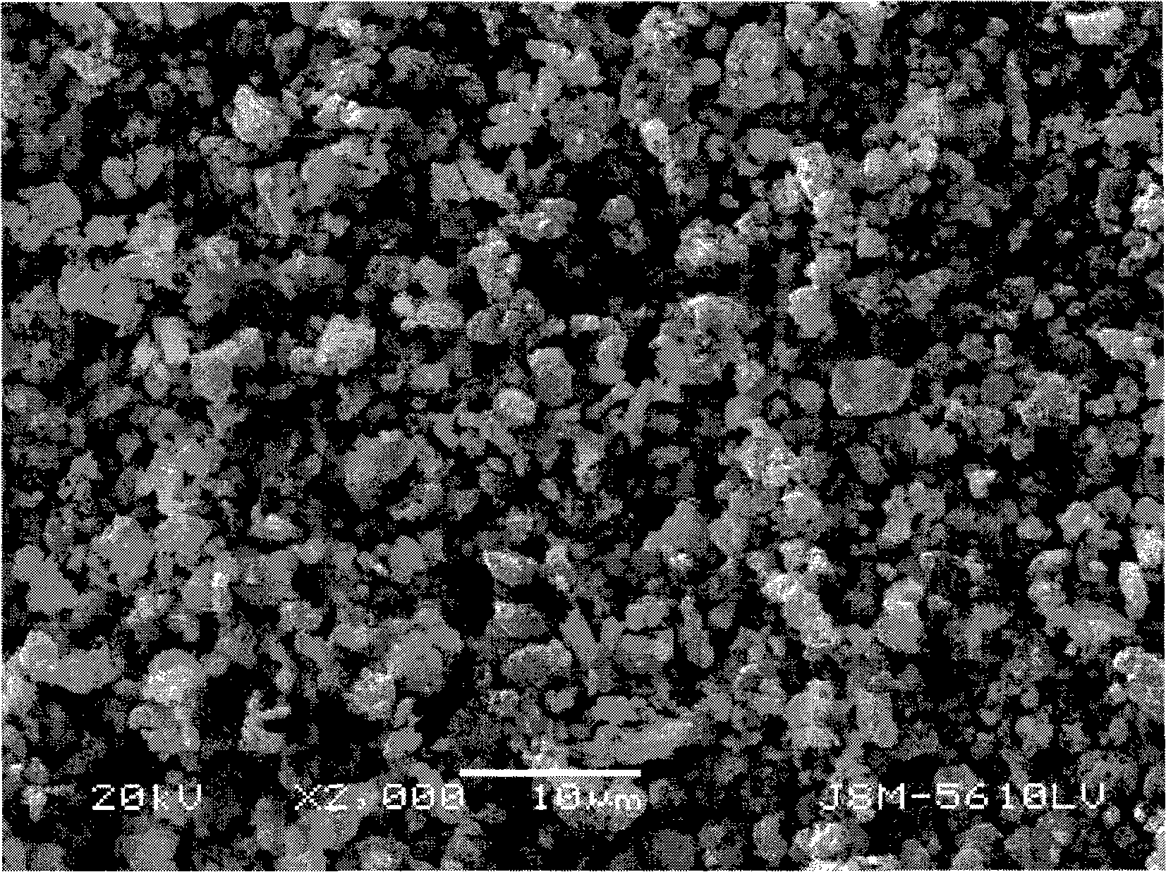 Method for recycling lithium iron phosphate anode material from lithium ionic cell waste