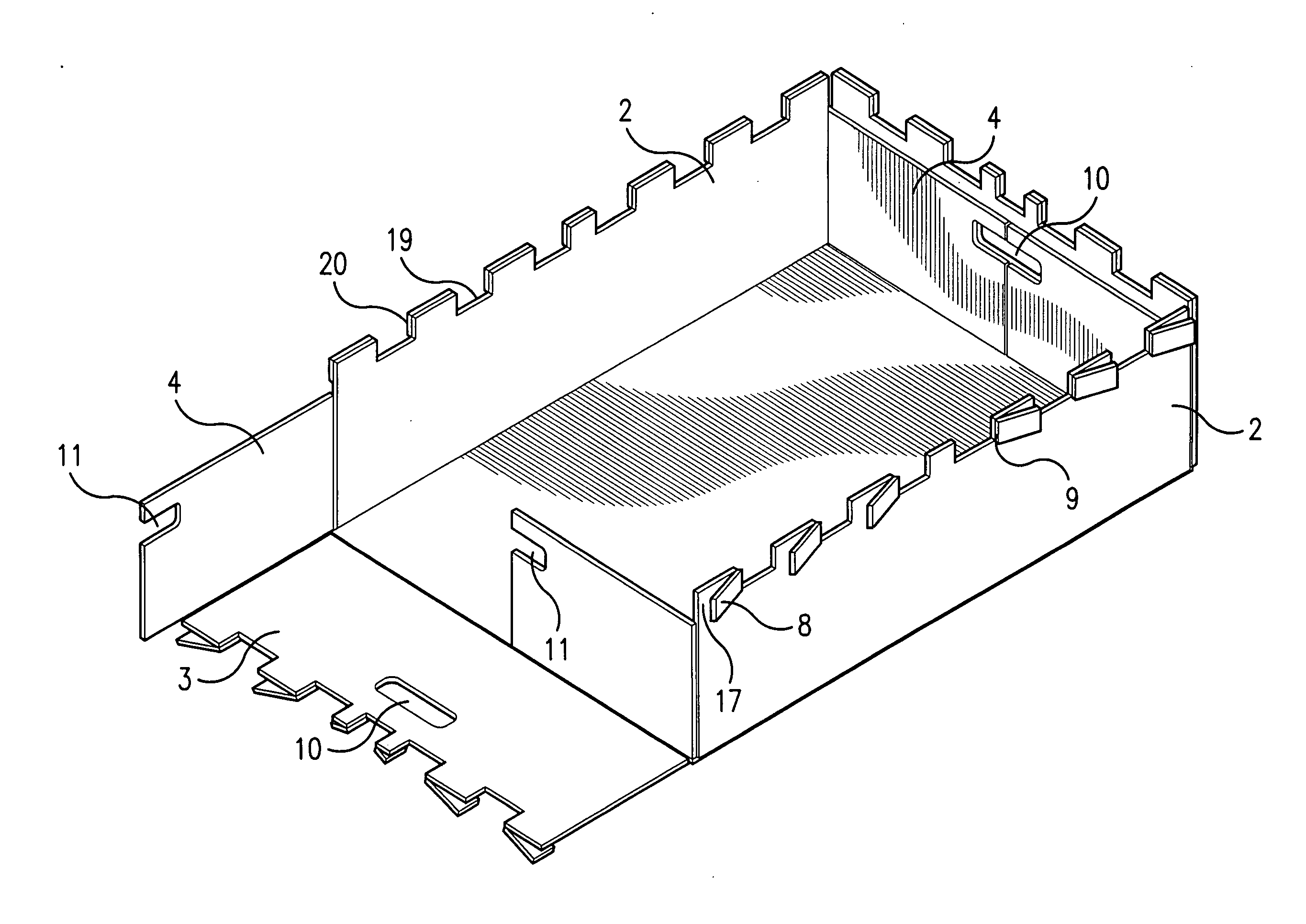 Storage and transport container