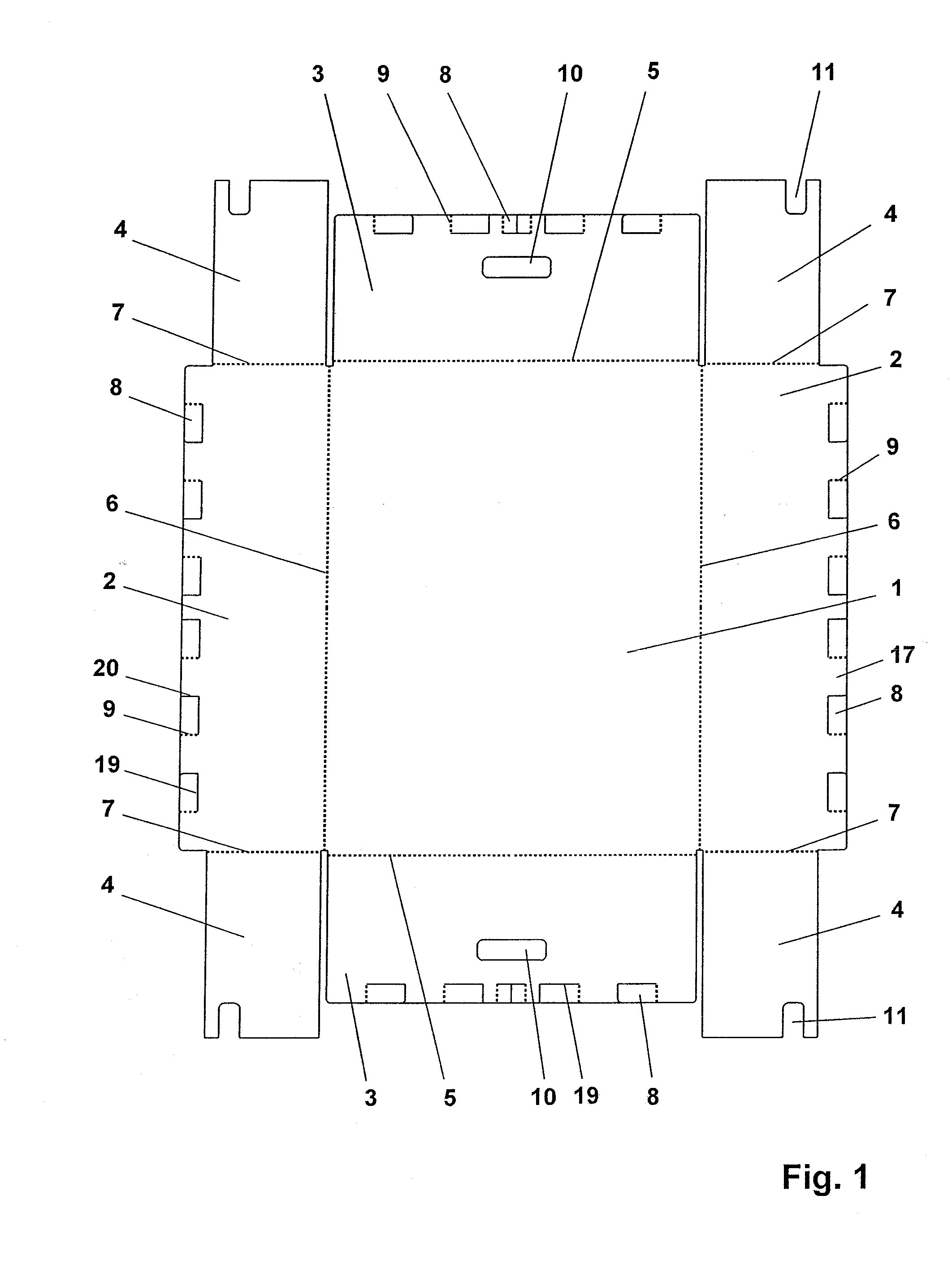 Storage and transport container