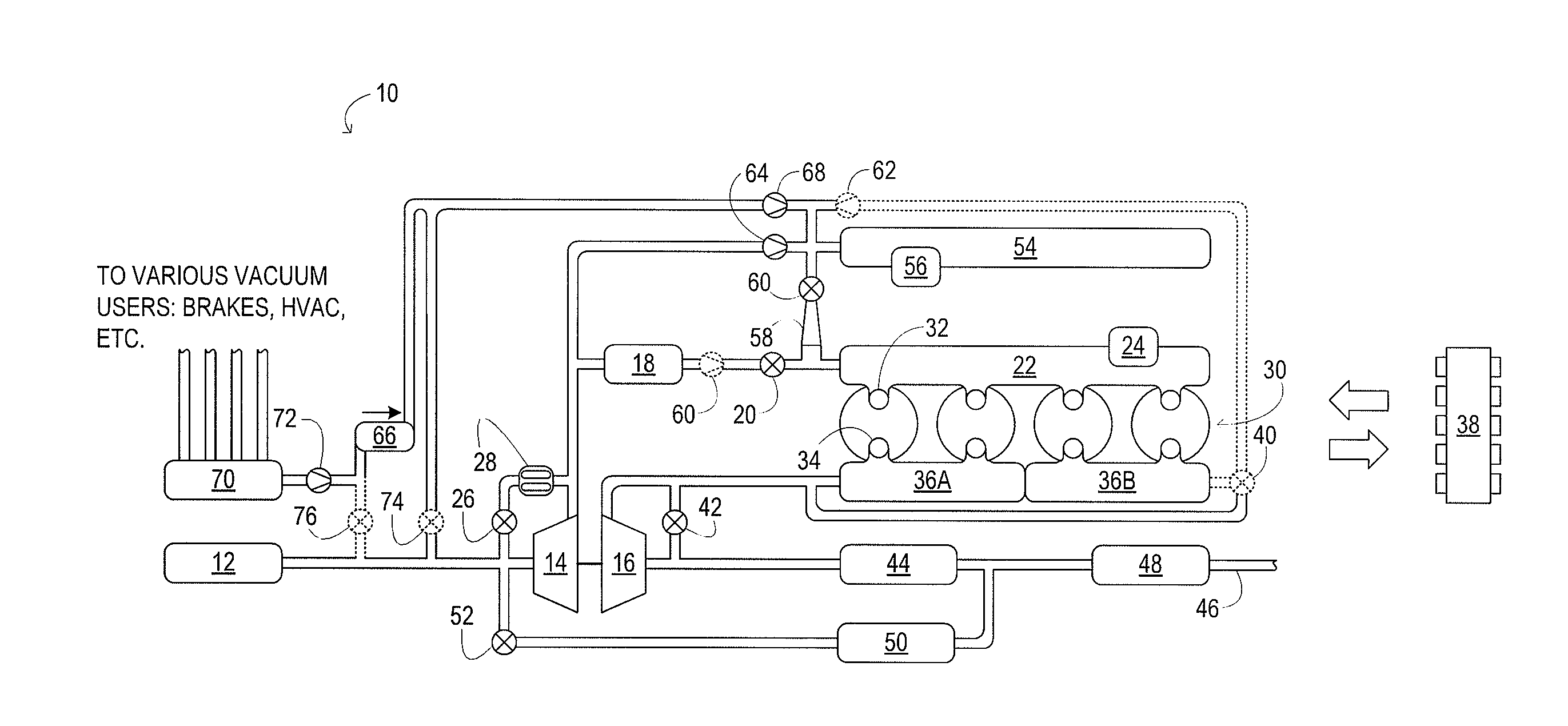 Stored Compressed Air Management for Improved Engine Performance