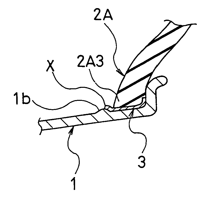 Tire/wheel assembly and pneumatic tire