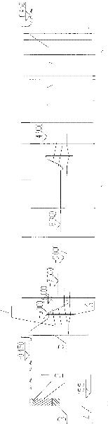 Protective construction method of excavating large area deep foundation pit in running sand confined water soil layer