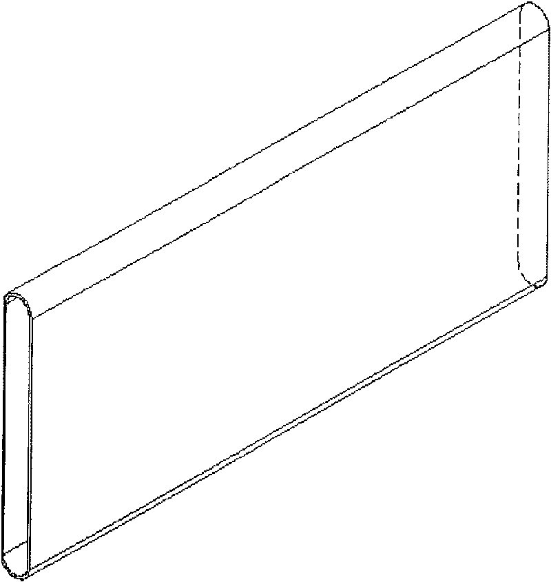 Tubular radiator core combined template