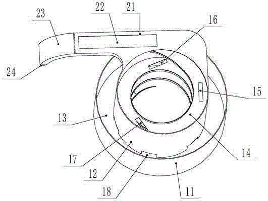 Automatic cap separation machine of electronic connectors