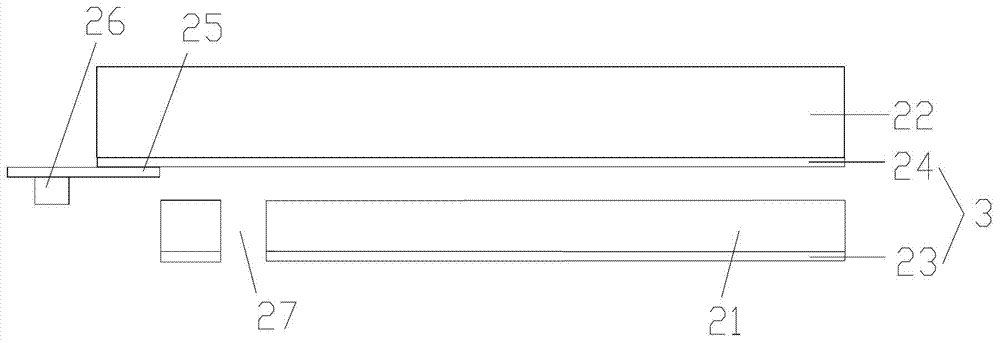 An improved gf structure touch screen and its fpc connection method