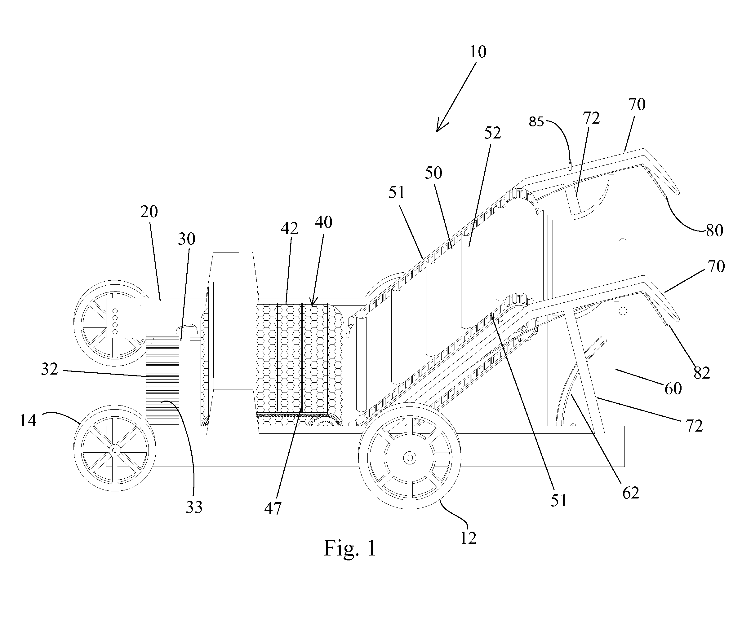 Self-propelled stall cleaning apparatus