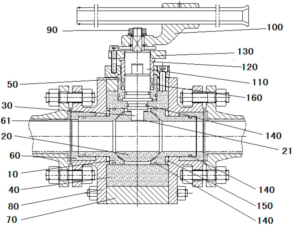 High-performance ceramic ball valve