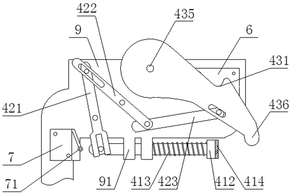 Automatic butt joint mechanism and butt joint method for gas water heating device detection equipment