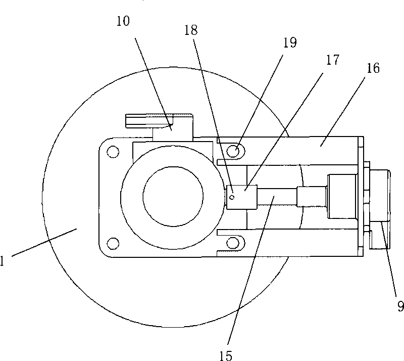 Gas electrojet system of two-stroke outboard engine