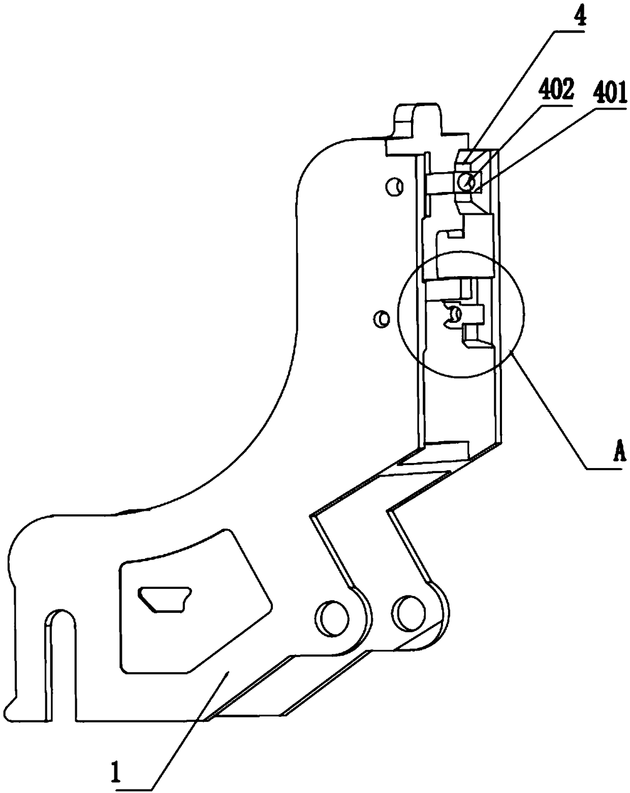 Relay socket fixing seat with sign board, and relay socket