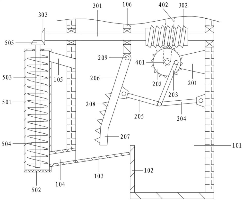 Recycling and crushing treatment machine for plastic products and method of use