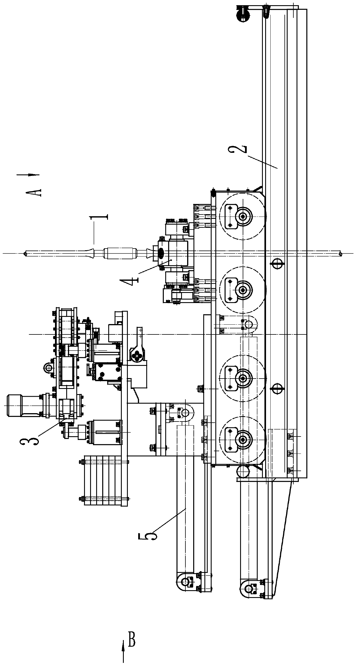 Pumping rod power clamp device