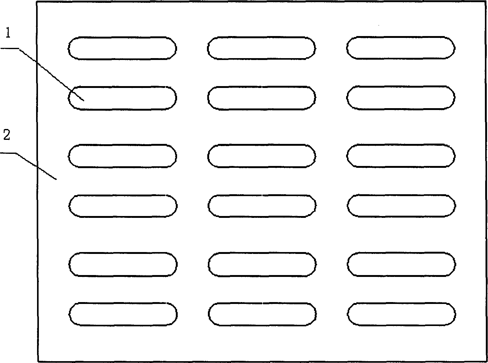 Method for mfg. glass fiber reinforced plastic product by nonmetal powder of waste circuit board