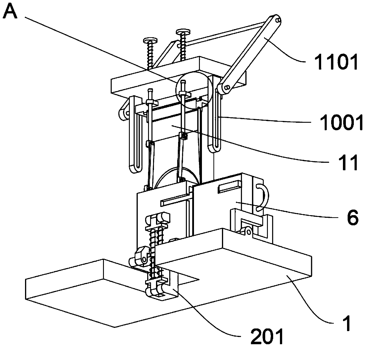 Automatic mass mactra shell opening device used for food processing