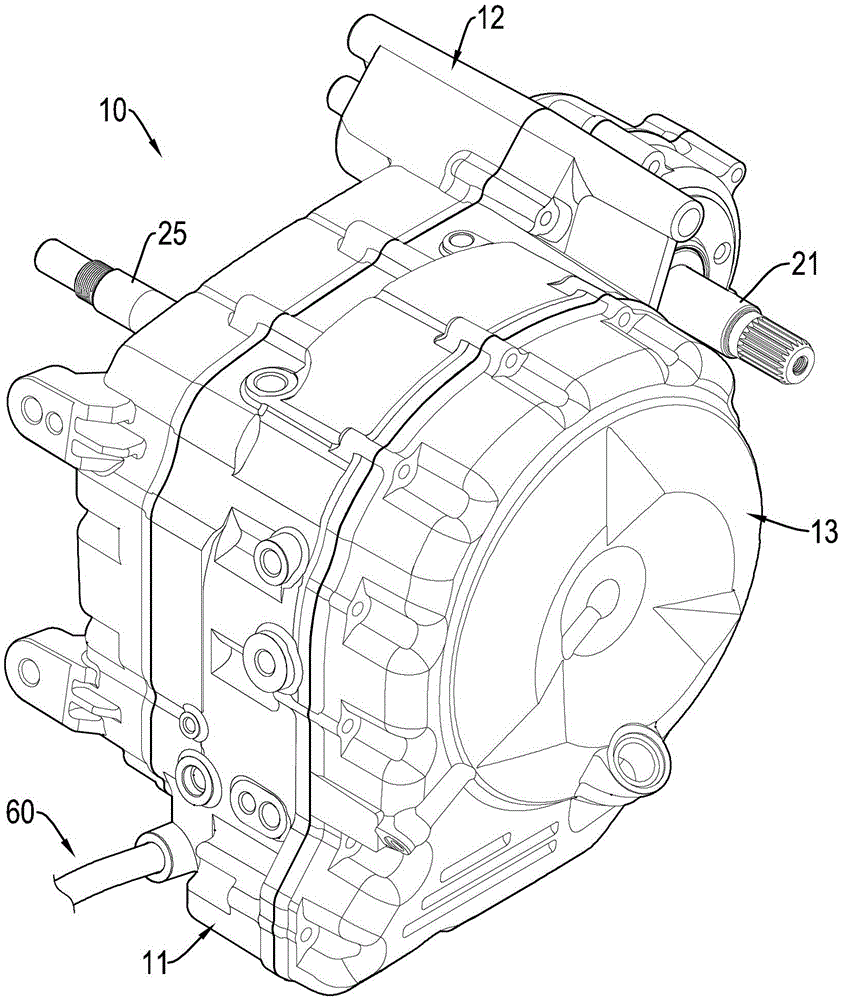 Engine oily structure