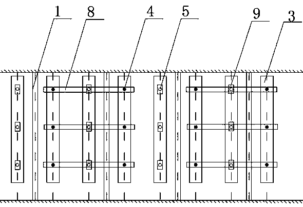 Active and passive coupling support system for large deformation mining roadway and construction method thereof