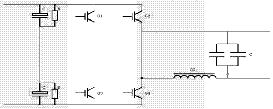 Intelligent temperature control device of mold pressing platform variable-frequency power source