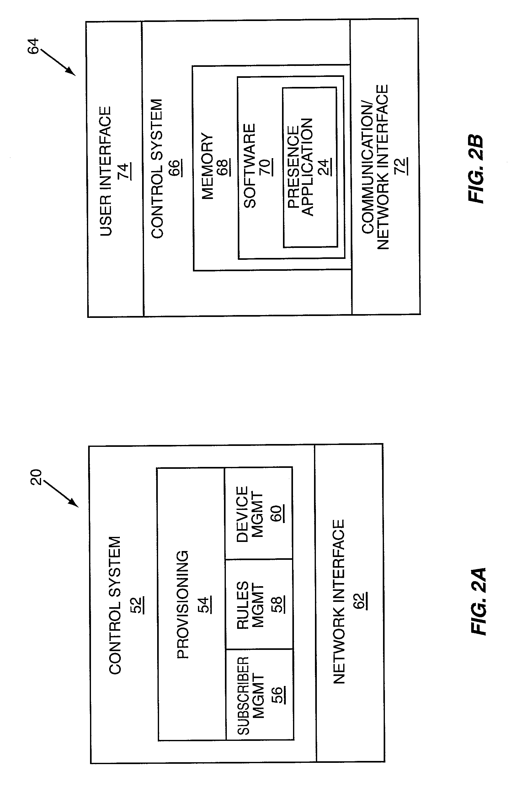 Presence information specifying communication preferences