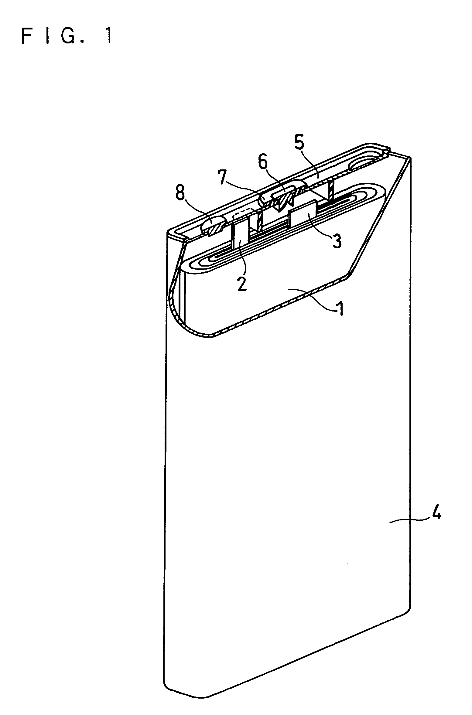 Lithium-ion rechargeable battery with negative electrode material mixture comprising graphite and carbon nano-tubes