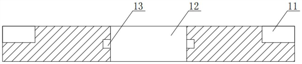 Counter weight piece capable of preventing mounting falling and mounting method thereof