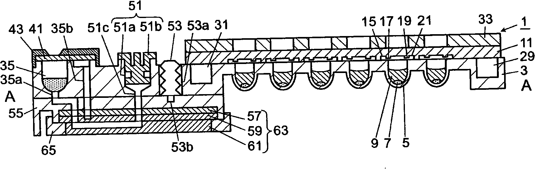 Reactor board and reaction treating method