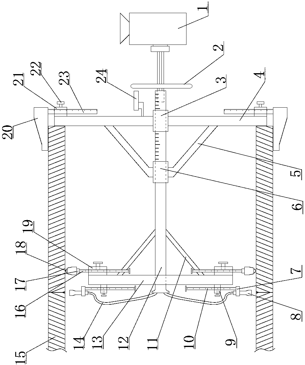 Sealing device for pipeline inner diameter welding seam