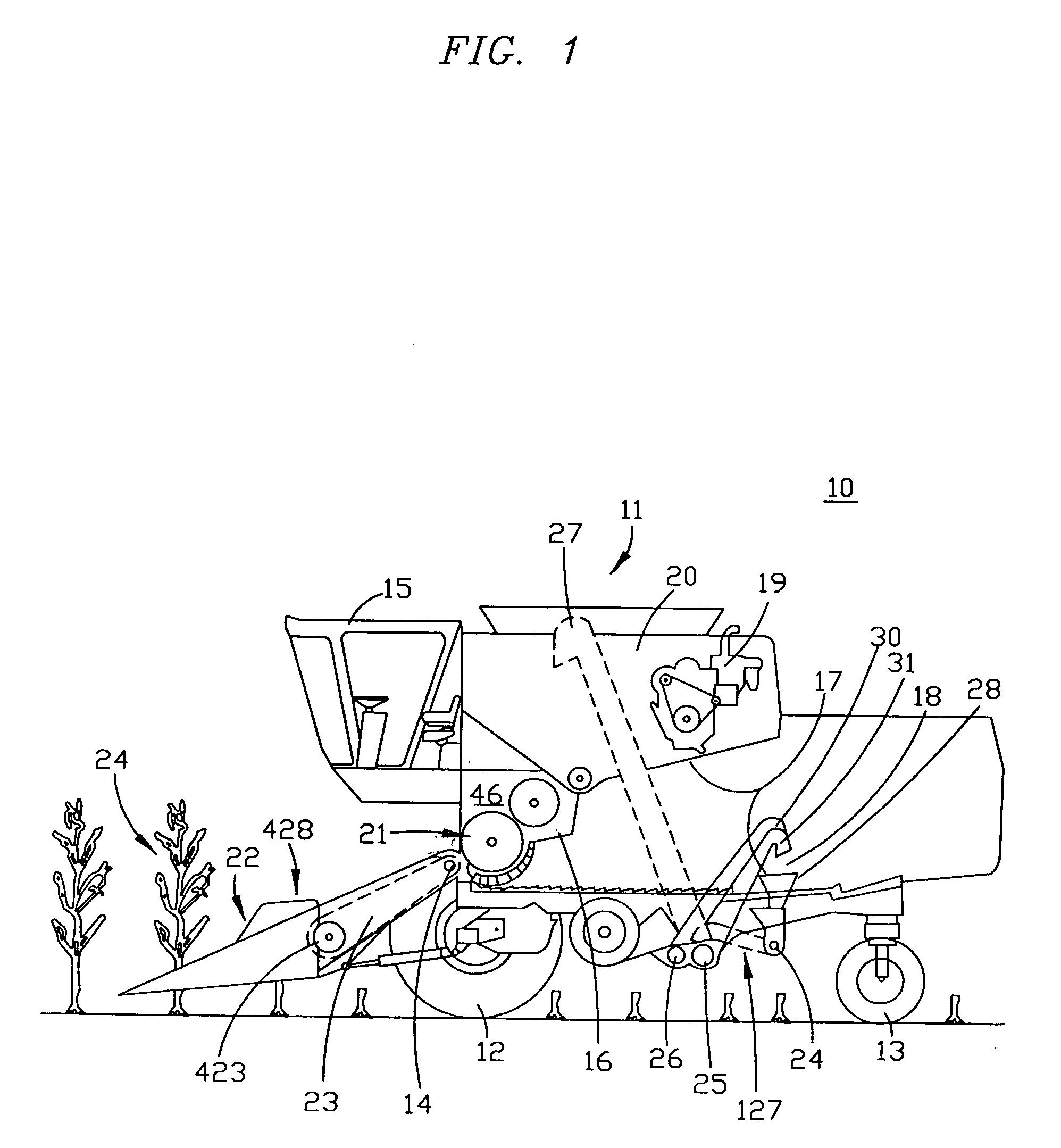 Dual research plot harvester with unconventional grain flow