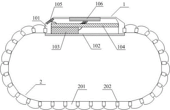 Monitoring watch triggering wireless alarm based on voice