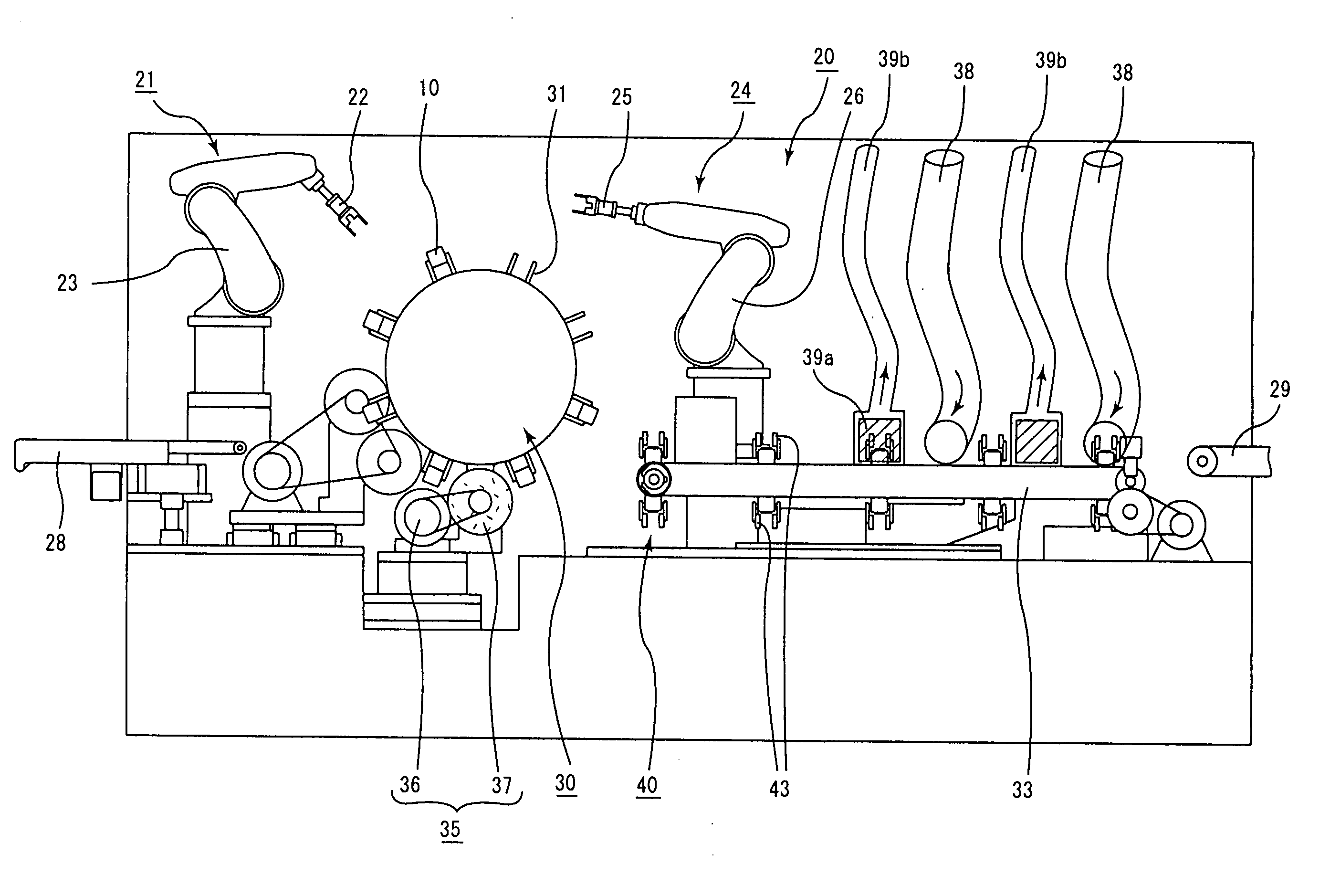 End face processing apparatus, end face processing system, end face processing method for honeycomb molded body, and manufacturing method for honeycomb structure