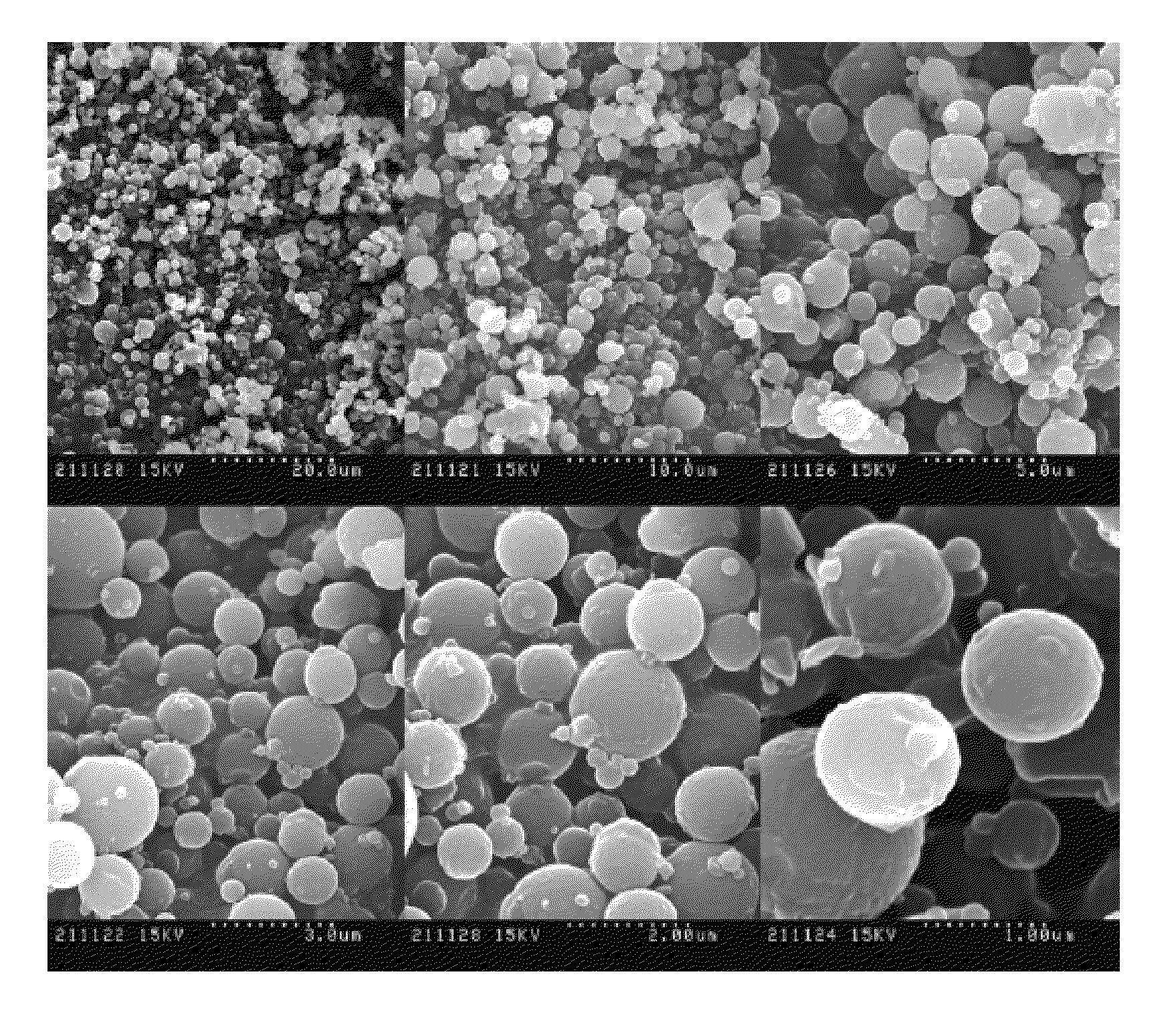 Method for obtaining solid micro- or nanoparticles