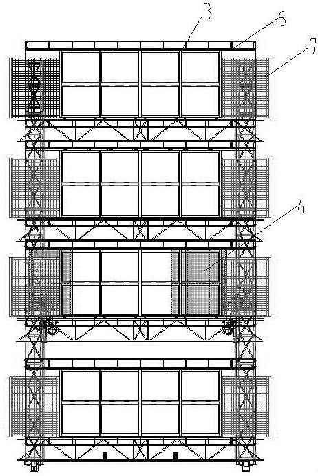 Marine elevator assembly