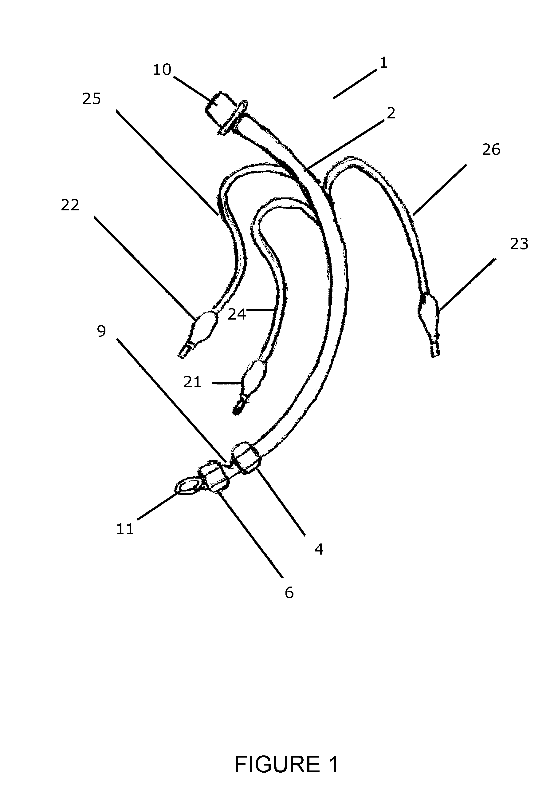 Endotracheal tube for mechanical ventilation