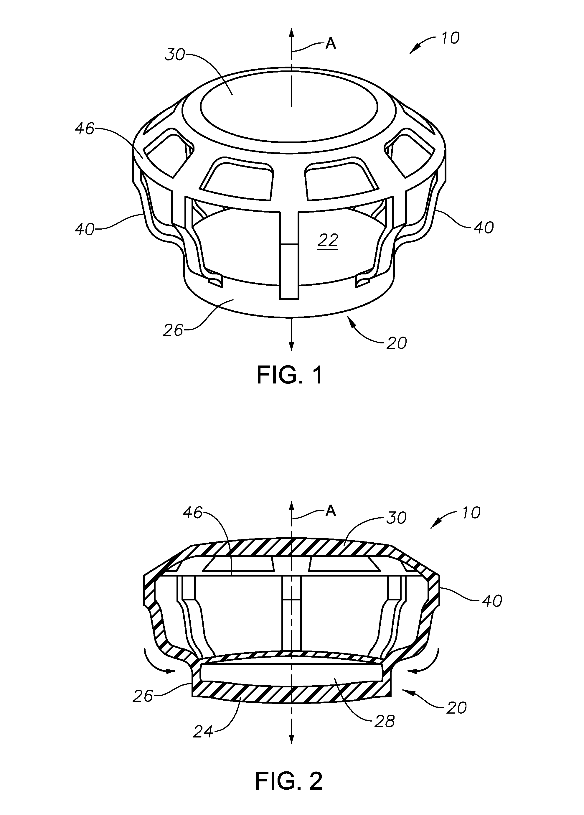 Dual optic, curvature changing accommodative iol