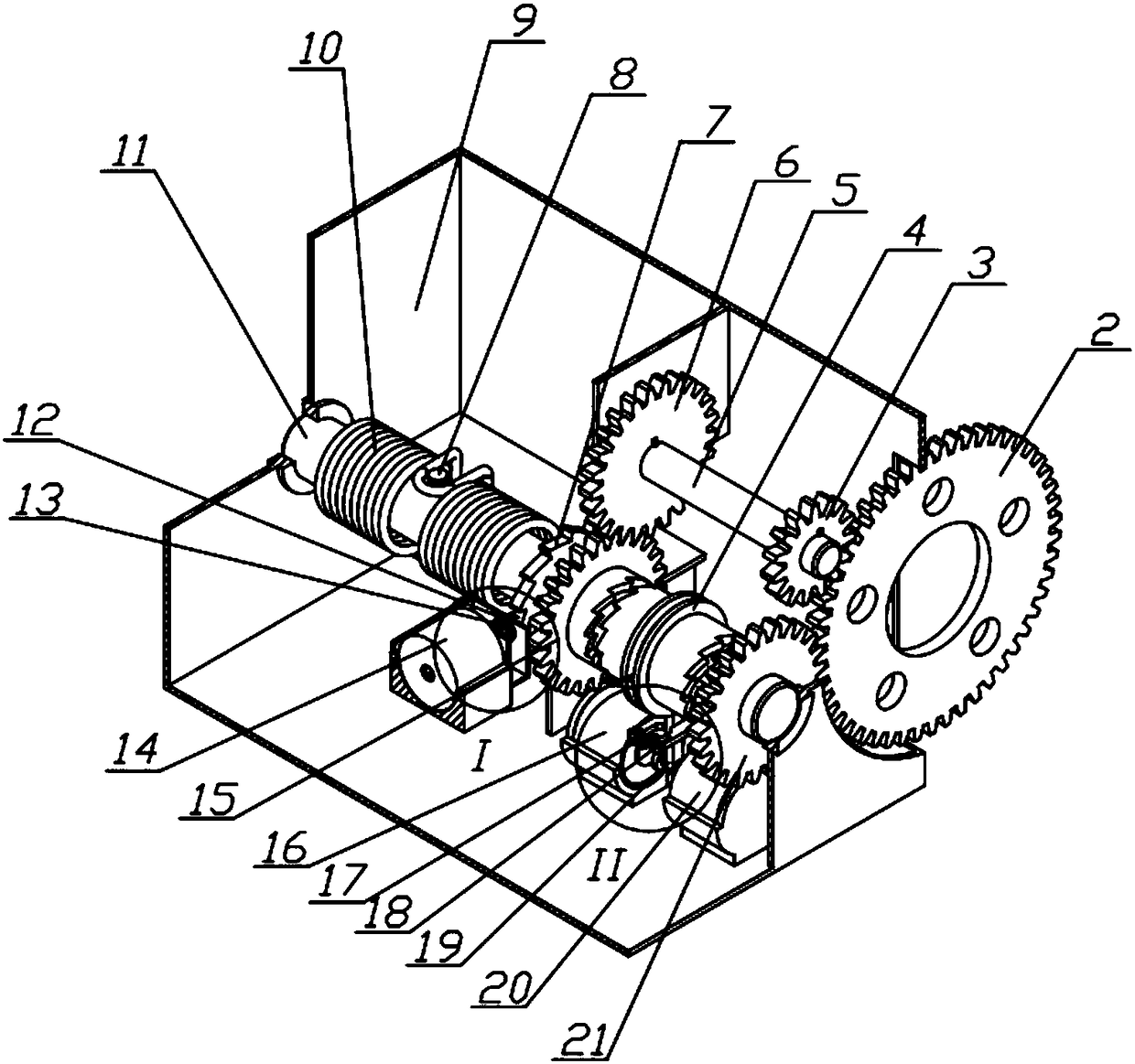 A vehicle braking energy recovery and reuse device