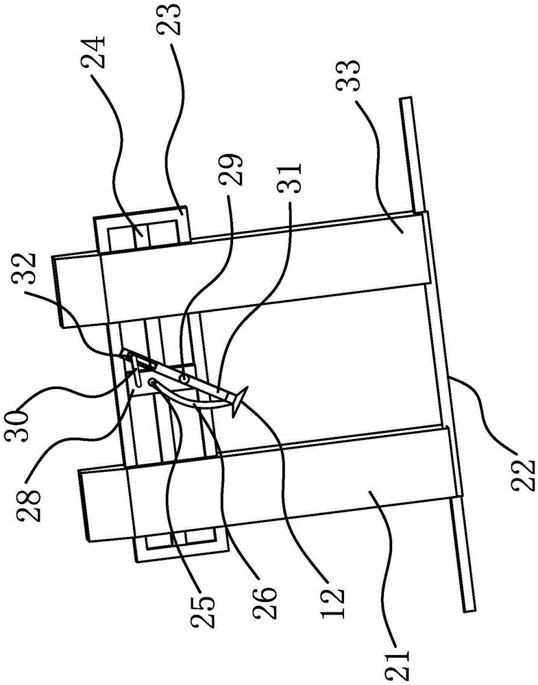 A steel pipe cutting machine