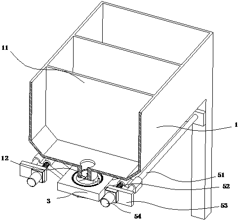 An automatic batching device for a sand mixer