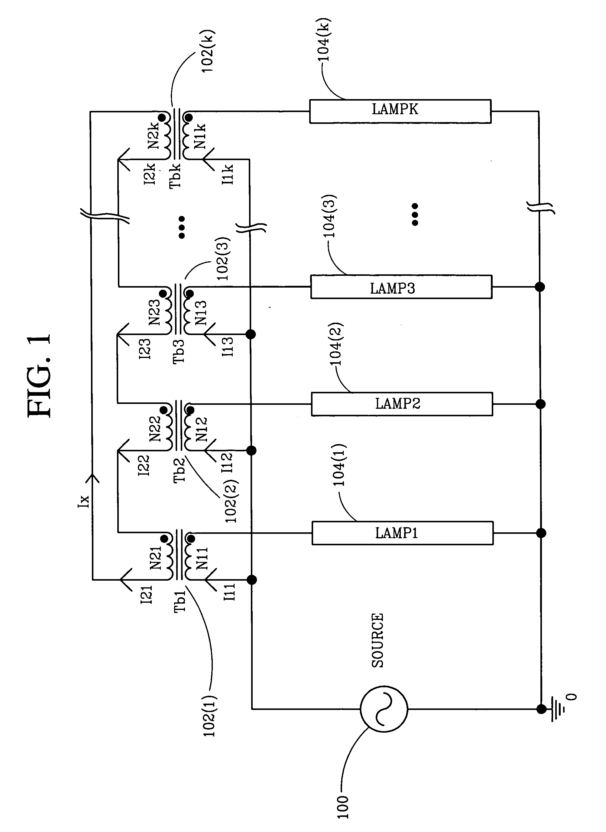 Balancing transformers for ring balancer