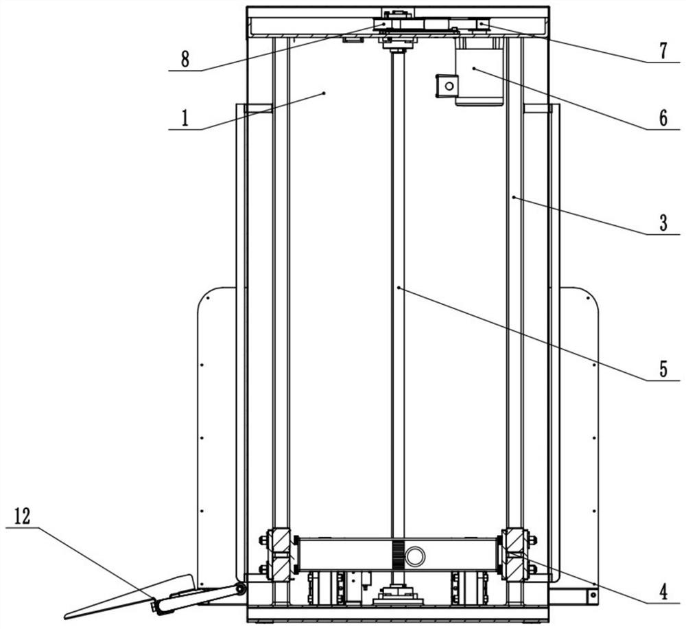 Safety protection device for building construction