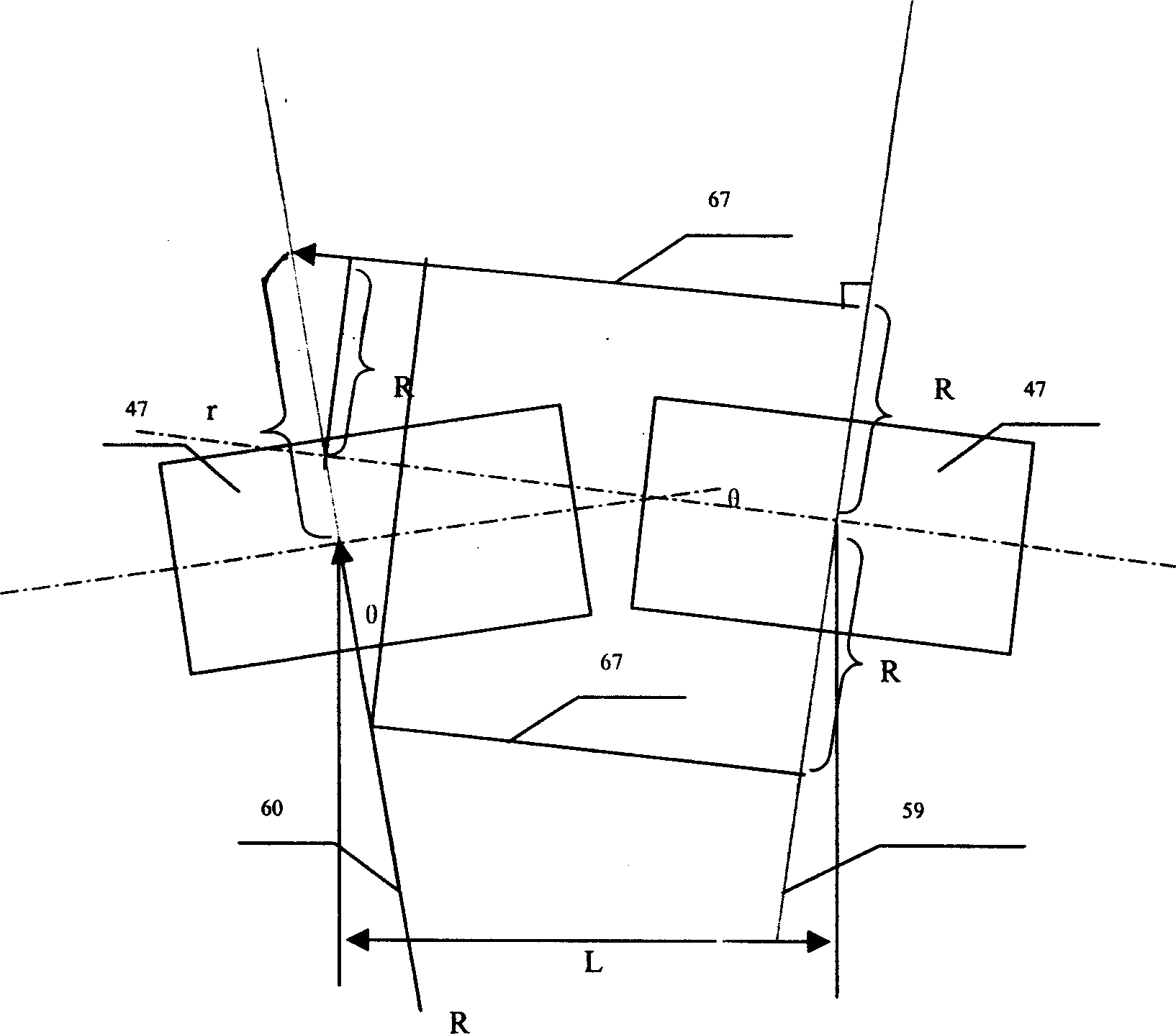 Collimation measuring device