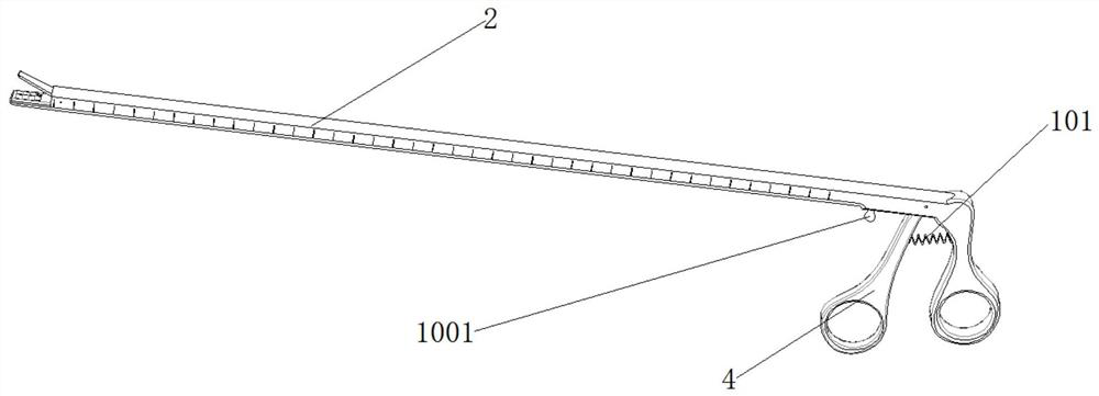 Endoscope double-row type blood vessel stitching instrument for thoracic surgery