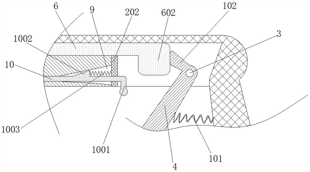 Endoscope double-row type blood vessel stitching instrument for thoracic surgery