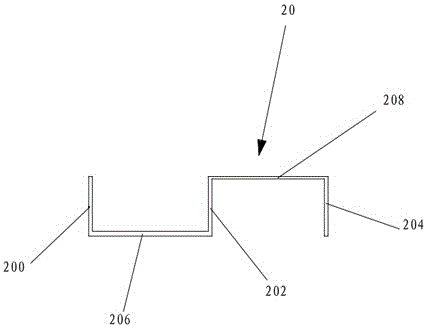 Plate for furniture